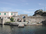 Alcune vedute di Pianosa, l'isola che ha ospitato nel carcere di massima sicurezza i boss della criminalit organizzata