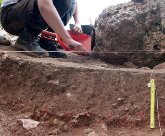 Gli scavi a Pianosa