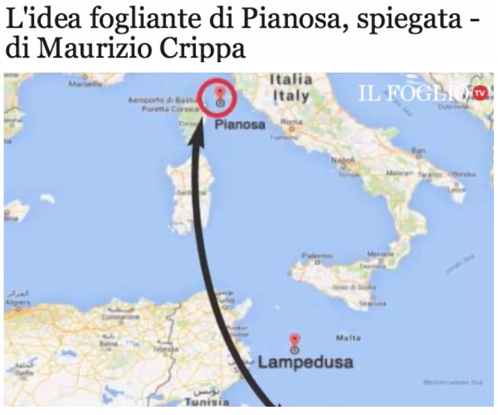 L'idea fogliante di Pianosa