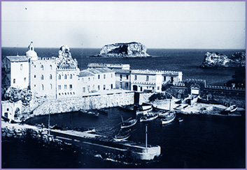 Pianosa - Il porto, anni '40