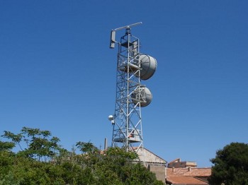 radar acceso sulle isole