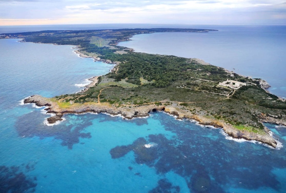 una veduta dell'isola di Pianosa